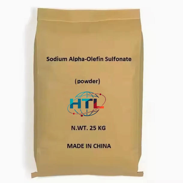 AOS 92% Premium Sodium Alpha-Olefin Sulfonate for Industrial Use 