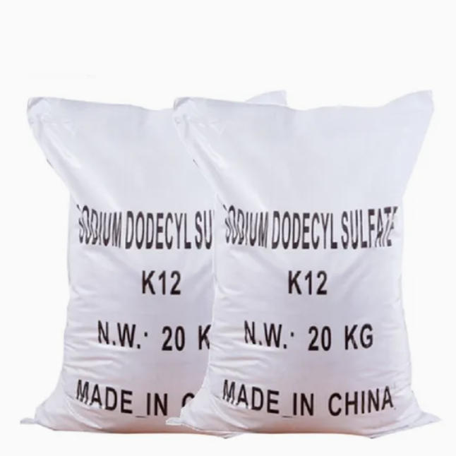 SLS K12 SDS Needle Powder 92% 95% Sodium Lauryl Sulfate